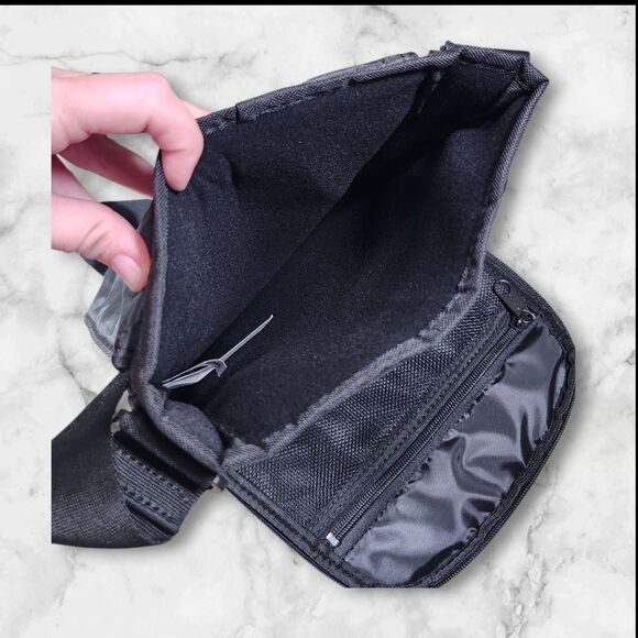 NWT OGIO Shoulder Sling Bag Black Blue AASC Arizona Student Council Logo Pockets - Picture 5 of 10